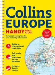 Collins Europe Handy Road Atlas HarperCollins