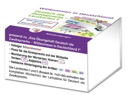 Willkommen in Deutschland – Deutsch als Zweitsprache Lernkarten I Hueber / Картки