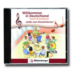 Willkommen in Deutschland – Lieder zum Deutschlernen Audio CD Hueber / Аудіо диск