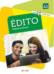 Edito A2 Livre eleve + CD mp3 + DVD Didier / Підручник для учня