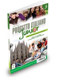 Progetto Italiano Junior 3 Libro & Quaderno + CD audio Edilingua / Підручник + зошит