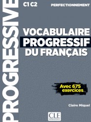 Vocabulaire Progressif du Français Perfectionnement Livre avec CD audio + Livre-web Cle International