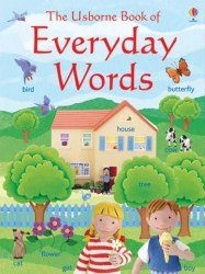 Everyday Words in English Usborne / Книга з наклейками