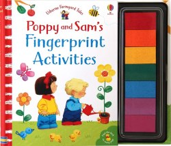 Farmyard Tales: Poppy and Sam's Fingerprint Activities Usborne / Розмальовка