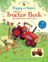 Farmyard Tales: Wind-up Tractor Book Usborne / Книга з іграшкою
