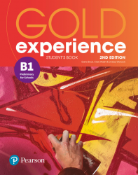 Gold Experience (2nd Edition) B1 Student's Book Pearson / Підручник для учня