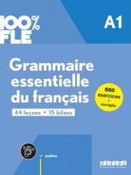 100% FLE: Grammaire essentielle du français A1 Livre + didierfle.app Didier