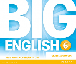 Big English Plus 6 Class Audio CDs Pearson / Аудіо диск