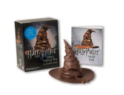 Harry Potter Talking Sorting Hat and Sticker Book: Which House Are You? Running Press / Книга + іграшка