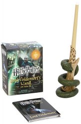 Harry Potter Voldemort's Wand with Sticker Kit: Lights Up! Running Press / Книга + іграшка