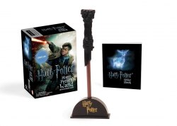 Harry Potter Wizard's Wand with Sticker Book: Lights Up! Running Press / Книга + іграшка