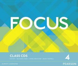 Focus 4 Class Audio CDs Pearson / Аудіо диск