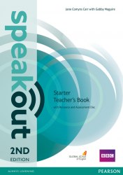Speakout (2nd Edition) Starter Teacher's Book with CD Pearson / Підручник для вчителя