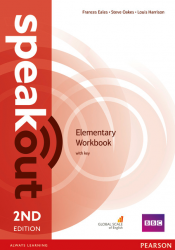 Speakout (2nd Edition) Elementary Workbook with key Pearson / Робочий зошит