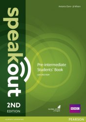 Speakout (2nd Edition) Pre-Intermediate Student's Book with DVD Pearson / Підручник для учня