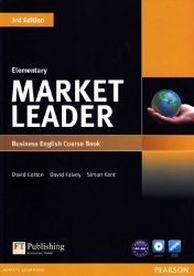 Market Leader (3rd Edition) Elementary Course Book with DVD-ROM Pearson / Підручник для учня