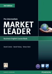 Market Leader (3rd Edition) Pre-Intermediate Course Book with DVD-ROM Pearson / Підручник для учня