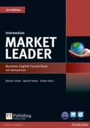 Market Leader (3rd Edition) Intermediate Course Book with DVD and MyLab Pack Pearson / Підручник для учня