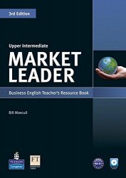 Market Leader (3rd Edition) Upper-Intermediate Teacher's book with Test Master CD-ROM Pearson / Підручник для вчителя