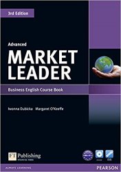 Market Leader (3rd Edition) Advanced Course Book with DVD-ROM Pearson / Підручник для учня
