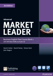 Market Leader (3rd Edition) Advanced Flexi Course Book 1 with DVD and Audio CD Pearson / Підручник для учня з зошитом