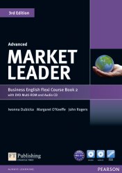 Market Leader (3rd Edition) Advanced Flexi Course Book 2 with DVD and Audio CD Pearson / Підручник для учня з зошитом