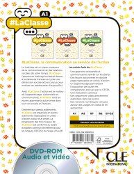 #LaClasse A1 Livre de l'eleve + DVD-ROM Cle International / Підручник для учня