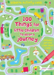 100 Things for Little Children to Do on a Journey Usborne / Картки з маркером