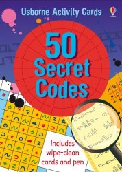50 Secret Codes Flashcards Usborne / Картки з маркером