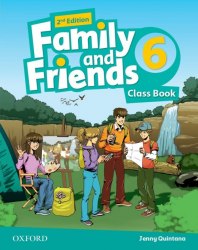 Family and Friends 6 (2nd edition) Class Book Oxford University Press / Підручник для учня