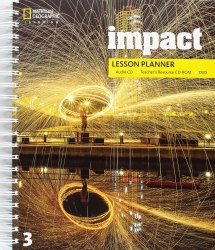 Impact 3 Lesson Planner + Audio CD + TRCD + DVD National Geographic Learning / Підручник для вчителя