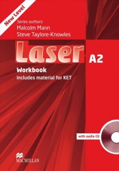 Laser A2 (3rd Edition) Workbook without key with audio CD Macmillan / Робочий зошит без відповідей