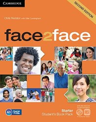 Face2face (2nd Edition) Starter Student's Book with DVD-ROM and Online Workbook Cambridge University Press / Підручник для учня + онлайн зошит