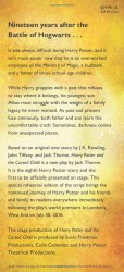 Harry Potter and the Cursed Child, Parts one and two: The Official Script Book of the Original West End Production Little, Brown and Company