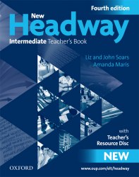 New Headway (4th Edition) Intermediate Teacher's Book with CD-ROM Oxford University Press / Підручник для вчителя