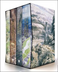 The Hobbit & The Lord of the Rings Boxed Set (Illustrated Edition) - J. R. R. Tolkien HarperCollins / Набір книг