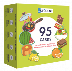 95 карток для вивчення англійської згідно з програмою МОН: Здорове харчування English Student / Картки