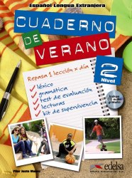 Cuaderno De Verano 2 Libro + CD audio Edelsa / Підручник для учня