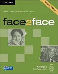 Face2face (2nd Edition) Advanced Teacher's Book with DVD Cambridge University Press / Підручник для вчителя