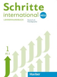 Schritte international Neu 1 Lehrerhandbuch Hueber / Підручник для вчителя