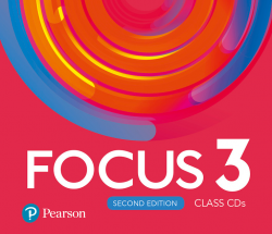 Focus 3 Second Edition Class CDs Pearson / Аудіо диск