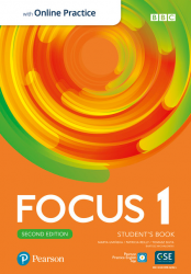 Focus 1 Second Edition Student's Book + MEL Pearson / Підручник для учня + онлайн зошит
