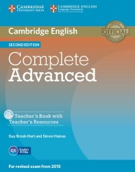 Complete Advanced Second Edition Teacher's Book with Teacher's Resources CD-ROM Cambridge University Press / Підручник для вчителя