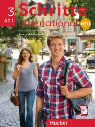 Schritte international Neu 3 Kursbuch + Arbeitsbuch mit Audios online Hueber / Підручник + зошит