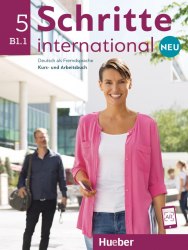 Schritte international Neu 5 Kursbuch + Arbeitsbuch + CD zum Arbeitsbuch Hueber / Підручник + зошит