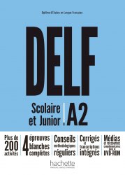 DELF Scolaire et Junior A2 + DVD-ROM Hachette
