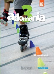 Adomania 3 Livre de l'eleve + DVD-ROM Hachette / Підручник для учня