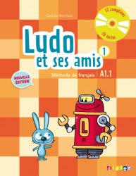Ludo et ses amis 2e Édition 1 Livre de l'élève + CD Didier / Підручник для учня
