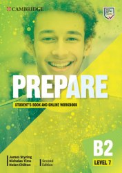 Prepare! (2nd Edition) 7 Student's Book and Online Workbook Cambridge University Press / Підручник + онлайн зошит