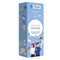 Картки для вивчення англійських слів English Idioms English Student / Картки